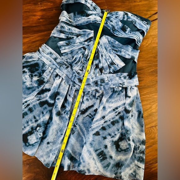 La Rok Luxe Strapless Tie Dye Dress NWT - Picture 5 of 5